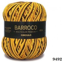 BARBANTE BARROCO MULTICOLOR PREMIUM Nº06 9492