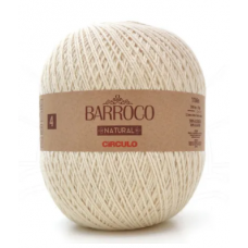 BARBANTE BARROCO NATURAL Nº04 700GR 