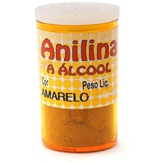ANILINA A ÁLCOOL GLITTER 6,0G AMARELO