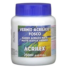 VERNIZ ACRÍLICO FOSCO ACRILEX 250ML